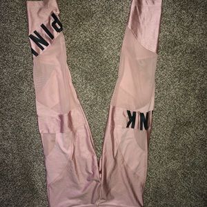 Pink leggings